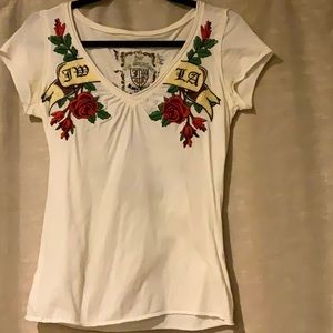 Embroidered top